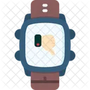 Aversion Reloj Inteligente Negativo Icono