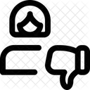No me gusta la empleada  Icono