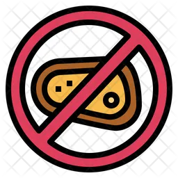 No Meat  Icon