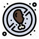No Meat  Icon