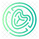 No Meat Steak Food Icon