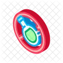 Cross Web Bottle Icon