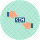 SEM Tag SEM Optimierung Symbol