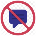 No Messaging  Icon