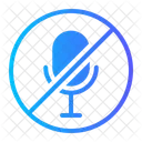 No Microphone Podcast Microphone Icon