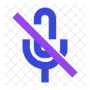 No Microphone Microphone Record Icon