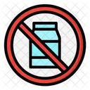 No Milk Dairy Free Dairy Products Icon
