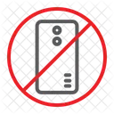 No Smartphone Prohibited Icon