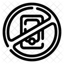 No Mobile Forbidden Prohibited Icon