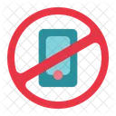 No Mobile Forbidden Prohibited Icon