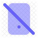 No Mobile Vibrate Block Mobile Icon