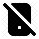 No Mobile Vibrate Block Mobile Icon