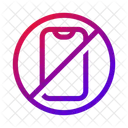 No Mobile Phone Restriction Silence Area Icon