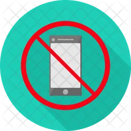 No mobile use  Icon