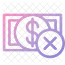 Cross Money Icon
