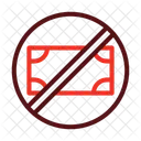 No Money Money Cash Icon