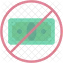 No Money Poverty Bankruptcy Icon