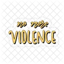 No More Violence Peace And Love Love Icon