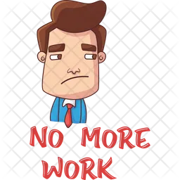 No More Work  Icon
