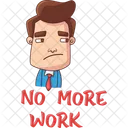 No More Work  Icon