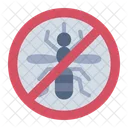 No Mosquito Mosquito Free Pest Control Icon