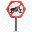 Permitted Warning Sign Icon