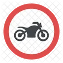 No Motorcycle  Icon