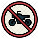 No motocicletas  Icono