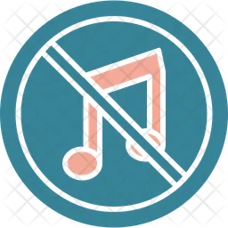 No Music  Icon