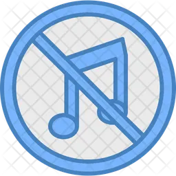 No Music  Icon