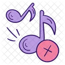 No Music No Sound Music Icon
