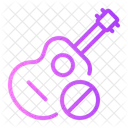 No Music Signaling Musical Instrument Icon