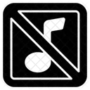 No Music Icon