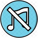 Mute Music Audio Icon