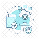 Cloud Storage Data Icon