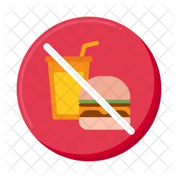 No Outside Food Allowed  Icon