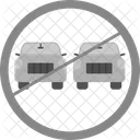 No Overtake  Icon