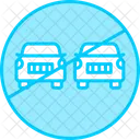 No Overtake  Icon