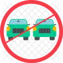 No Overtake  Icon