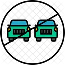 No Overtake  Icon