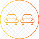 No overtaking for truck  Icon