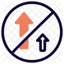 No Overtaking  Icon