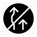 No Overtaking Car Forbidden Icon