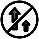 No Overtaking  Icon