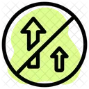 No Overtaking  Icon