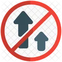 No Overtaking  Icon