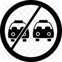 No Overtaking  Icon