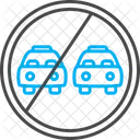 No Overtaking  Icon