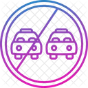No Overtaking  Icon