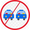 No Overtaking  Icon